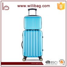 Colorful Fashion Hard Strong Travel Trolley 4 Wheel Luggage Set